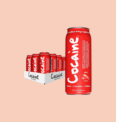 COCAINE HIGH CAFFEINE ENERGY DRINK