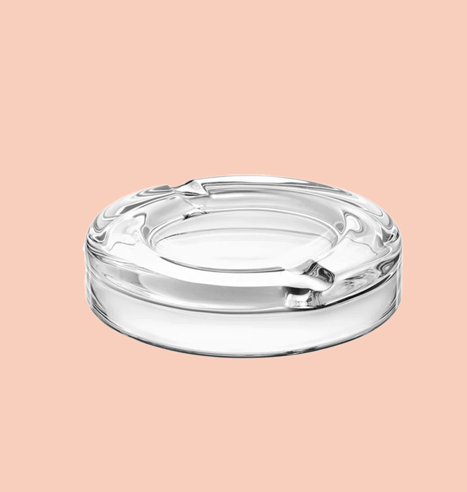 GLASS ASHTRAY 