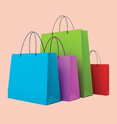 PAPER AND PLASTIC BAGS